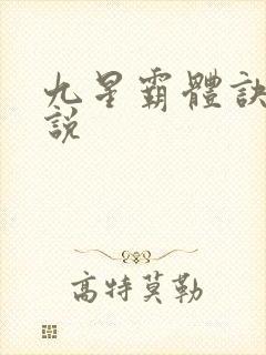 九星霸体诀 小说