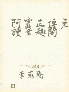 阿宾正传免费阅读笔趣阁封面