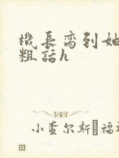 机长脔到她哭h粗话h封面