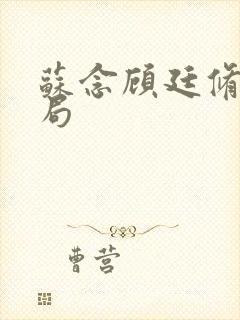 苏念顾廷修大结局封面