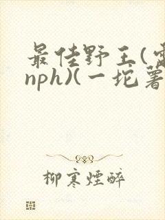最佳野王(电竞nph)(一坨薯饼)封面