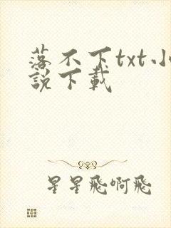 落不下txt小说下载
