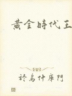 黄金时代王小波封面