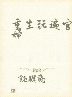 重生玩遍官场贵妇