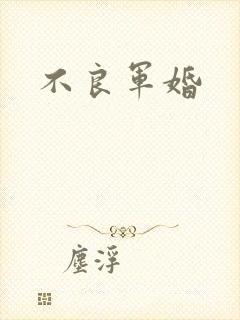 不良军婚封面