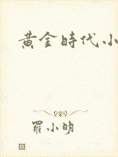 黄金时代小说