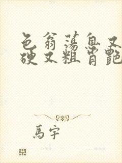 色翁荡息又大又硬又粗肖艳