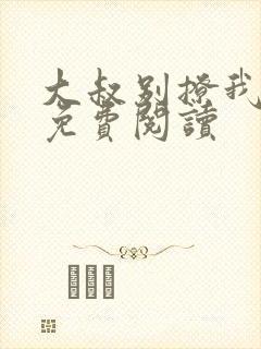 大叔别撩我小说免费阅读