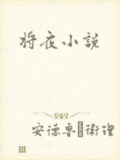 将夜小说封面