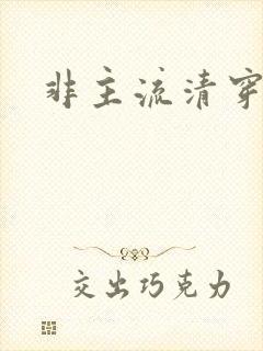 非主流清穿