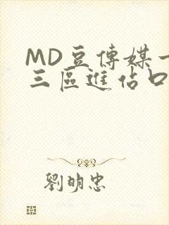 MD豆传媒一二三区进站口