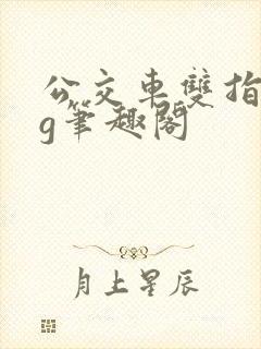 公交车双指探洞g笔趣阁