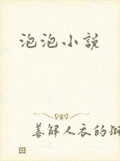 泡泡小说