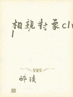 相亲对象c1v1封面
