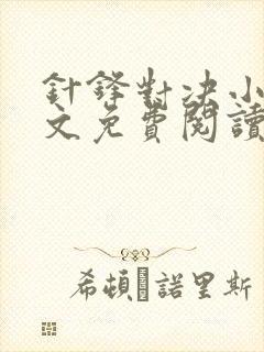 针锋对决小说全文免费阅读完整版