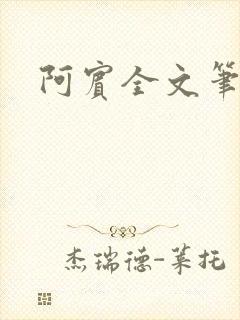 阿宾全文笔趣阁