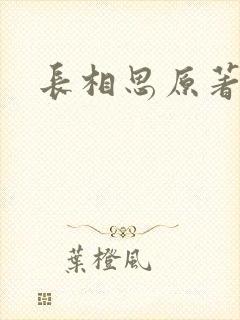 长相思原著小说