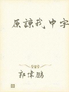 原谅我中字