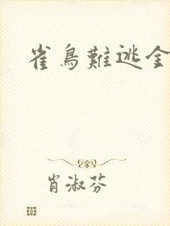 雀鸟难逃金笼封面