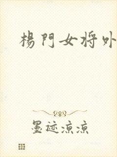 杨门女将外传