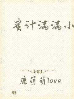 蜜汁满满小说