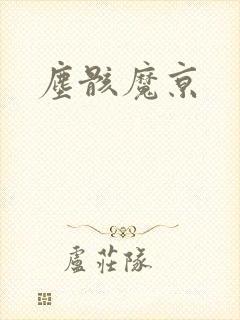 尘骸魔京封面