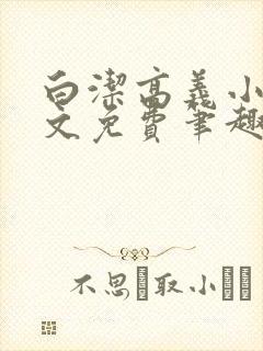 白洁高义小说全文免费笔趣阁在线阅读