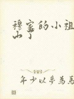 穆家的小祖宗出山了封面