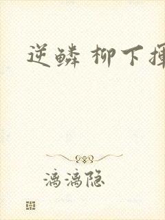 逆鳞 柳下挥封面