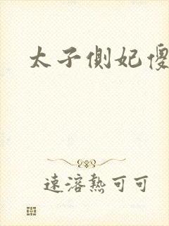 太子侧妃傻乎乎封面