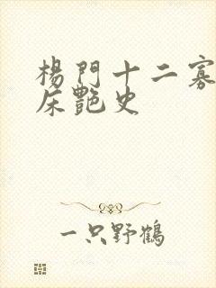 杨门十二寡妇肉床艳史