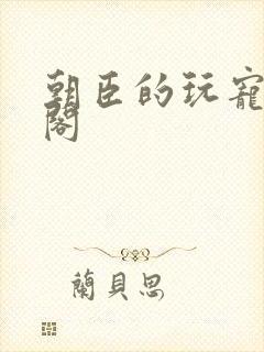 朝臣的玩宠笔趣阁封面