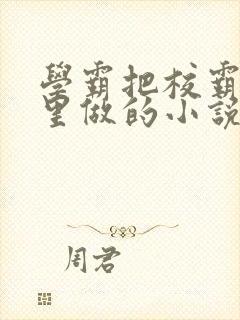 学霸把校霸往死里做的小说