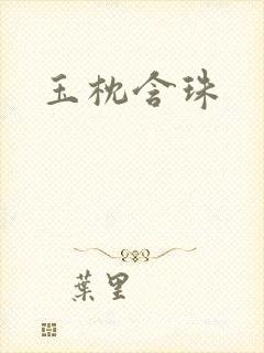 玉枕含珠封面