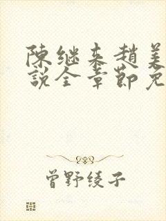 陈继来赵美媛小说全章节免费阅读