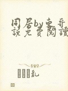 同居by东哥小说免费阅读全文无弹窗