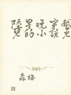 陆星晚穿越成婴儿的小说免费阅读全文