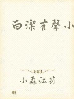 白洁有声小说