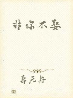 非你不娶