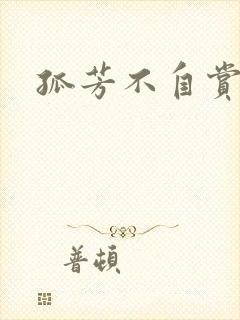 孤芳不自赏小说