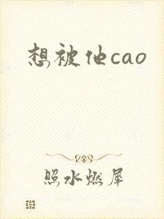 想被他cao