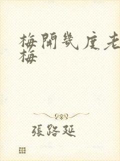 梅开几度老周张梅