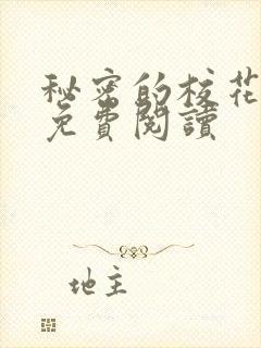 秘密的校花小说免费阅读封面