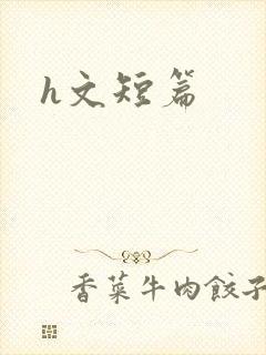 h文短篇封面