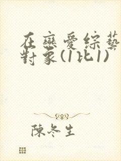 在恋爱综艺里搞对象(1比1)封面