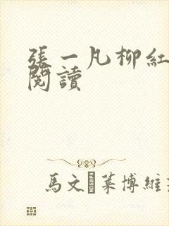 张一凡柳红免费阅读封面