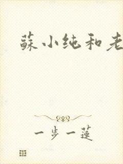 苏小纯和老苏
