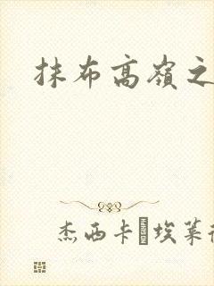 抹布高岭之花