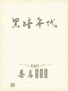黑暗年代封面
