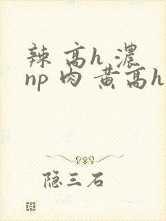 辣 高h 浓 np 肉 黄高h